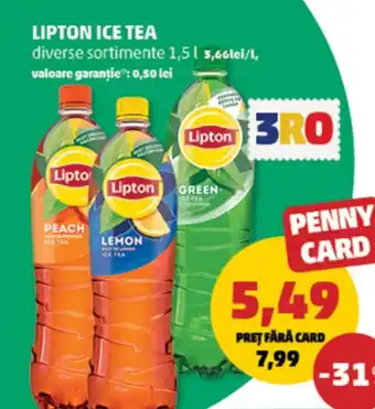 Penny LIPTON Ice tea Ofertă