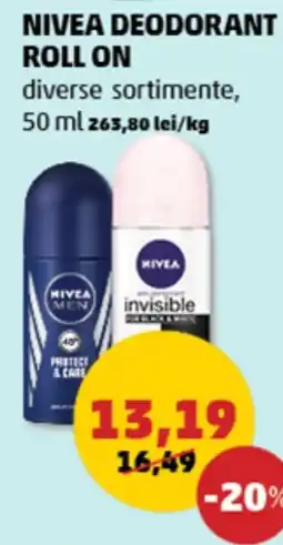 Penny NIVEA Deodorant roll on Ofertă