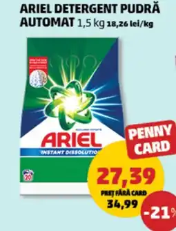 Penny ARIEL Detergent pudră automat Ofertă