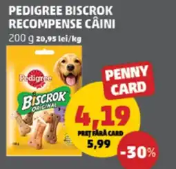 Penny Pedigree biscrok recompense câini Ofertă