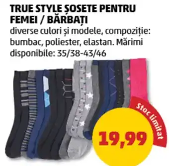 Penny True style şosete pentru femei / bărbați Ofertă