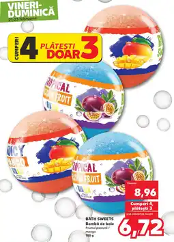 Kaufland BATH SWEETS Bombă de baie Ofertă