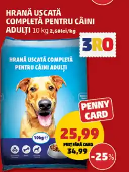 Penny Hrană uscată completă pentru câini adulţi Ofertă