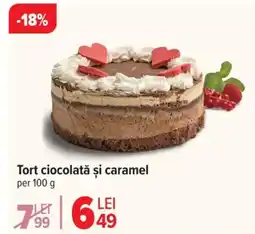 Carrefour Tort ciocolată şi caramel Ofertă