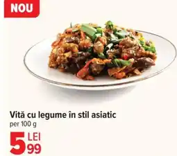 Carrefour Vită cu legume în stil asiatic Ofertă