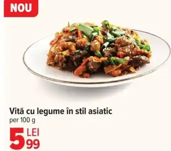 Carrefour Vită cu legume în stil asiatic Ofertă