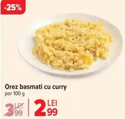 Carrefour Orez basmati cu curry Ofertă