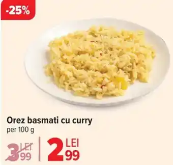 Carrefour Orez basmati cu curry Ofertă