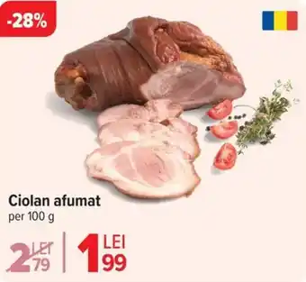 Carrefour Ciolan afumat Ofertă