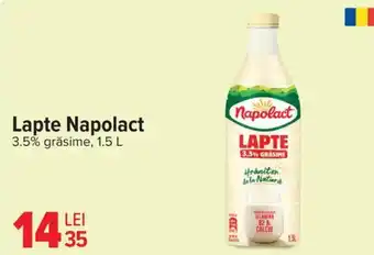 Carrefour Lapte Napolact Ofertă