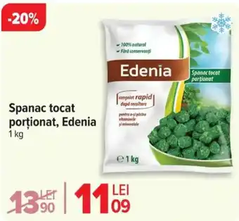 Carrefour Spanac tocat porţionat, Edenia Ofertă