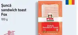 Carrefour Suncǎ Sandwich Toast Fox Ofertă