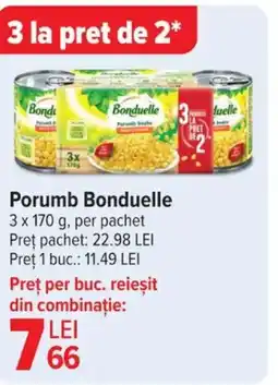 Carrefour Porumb Bonduelle Ofertă