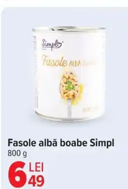 Carrefour Fasole albă boabe Simpl Ofertă