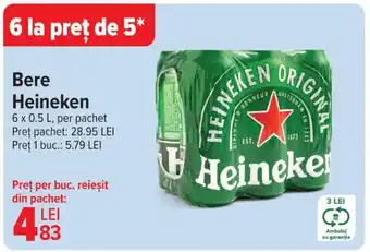 Carrefour Bere Heineken Ofertă