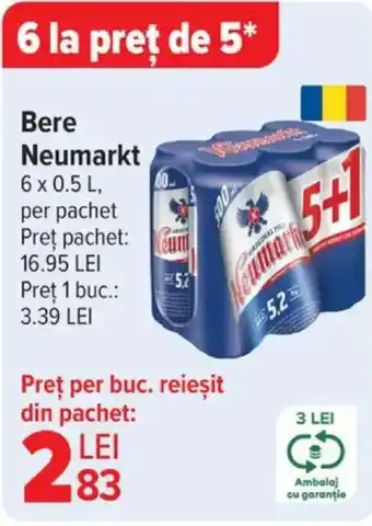 Carrefour Bere Neumarkt Ofertă