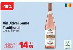 Carrefour Vin Jidvei Gama Traditional Ofertă