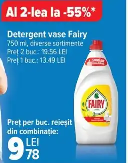 Carrefour Detergent vase Fairy Ofertă