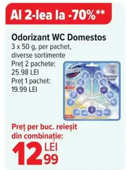 Carrefour Odorizant WC Domestos Ofertă