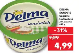 Kaufland DELMA Sandviş Grăsime tartinabilă Ofertă