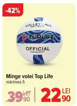 Carrefour Minge volei Top Life Ofertă