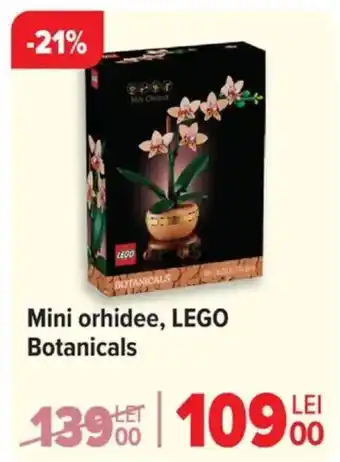 Carrefour Mini orhidee, LEGO Botanicals Ofertă