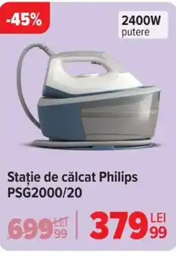 Carrefour Staţie de călcat Philips PSG2000/20 Ofertă