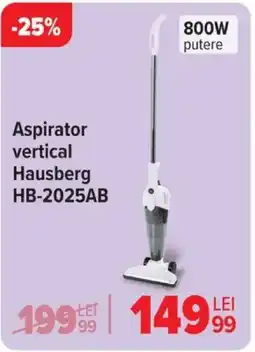 Carrefour Aspirator vertical Hausberg HB-2025AB Ofertă