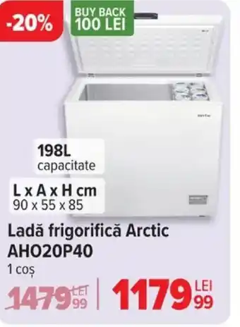 Carrefour Ladă frigorifică Arctic AHO20P40 Ofertă