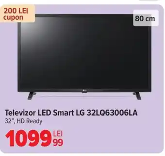 Carrefour Televizor LED Smart LG 32LQ63006LA Ofertă