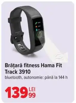 Carrefour Brǎțară fitness Hama Fit Track 3910 Ofertă