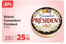 Carrefour PRÉSIDENT Brânză Camembert Ofertă