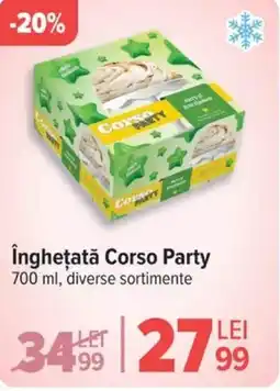 Carrefour îngheţată Corso Party Ofertă