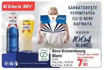 Carrefour Bere Kronenbourg Blanc Ofertă