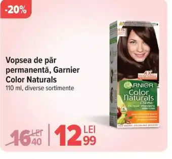 Carrefour Vopsea de păr permanentă, Garnier Color Naturals Ofertă