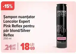 Carrefour Şampon nuanțator Loncolor Expert Pink Reflex pentru păr blond/Silver Reflex Ofertă