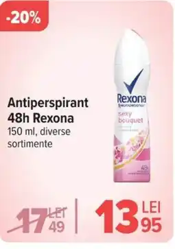 Carrefour REXONA Antiperspirant 48h Ofertă