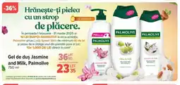 Carrefour PALMOLIVE Gel de duş Jasmine and Miland Milk, Palmolive Ofertă