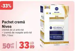 Carrefour NIVEA Pachet cremă Ofertă