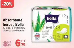 Carrefour Absorbante herbs, Bella Ofertă