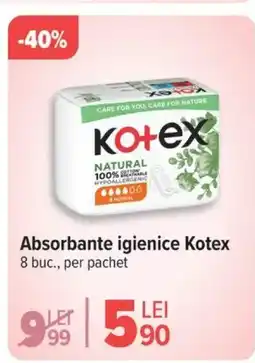 Carrefour Absorbante igienice Kotex Ofertă