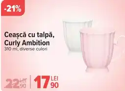 Carrefour Cească cu talpă, Curly Ambition Ofertă