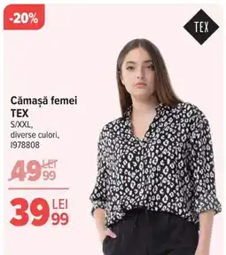 Carrefour Cămașă femei TEX Ofertă