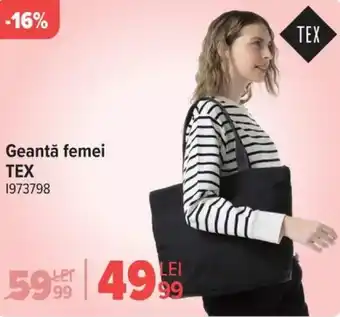 Carrefour Geantă femei TEX Ofertă