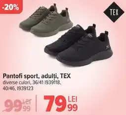 Carrefour Pantofi sport, adulți, TEX Ofertă