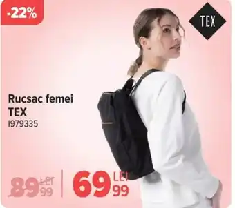 Carrefour Rucsac femei TEX Ofertă