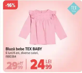 Carrefour Bluzǎ bebe TEX BABY Ofertă