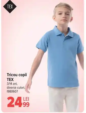 Carrefour Tricou copii TEX Ofertă