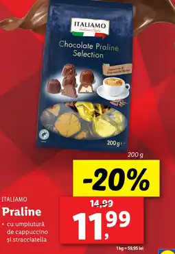 Lidl ITALIAMO Praline Ofertă