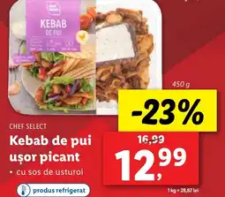 Lidl CHEF SELECT Kebab de pui usor picant Ofertă